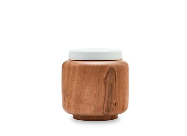 VASO CONTENITORE WALNUT WOOD Officina Ultra-2