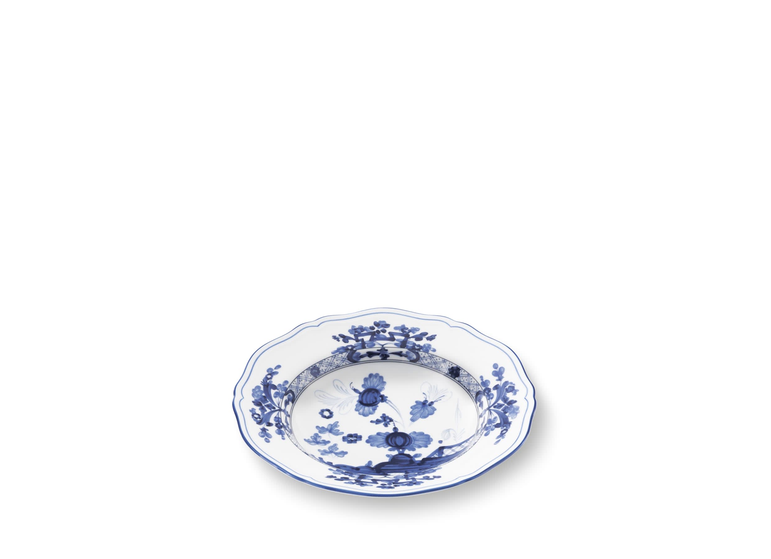 Soup plate Indaco | Oriente Italiano | GINORI 1735