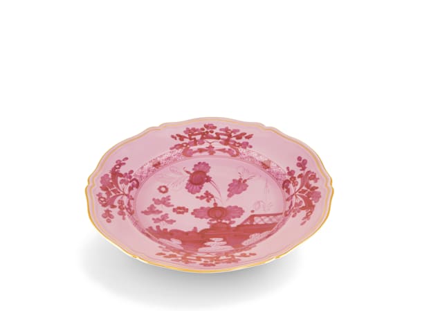 Mauve porcelain round platter | Ginori1735 | GINORI 1735
