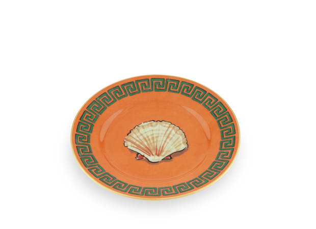 Orange bread plate in porcelain | GINORI 1735 Orange bread plate in porcelain | GINORI 1735