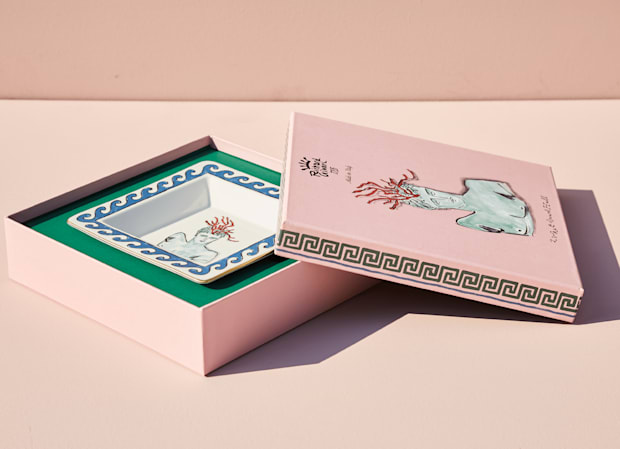 SMALL SQUARE CHANGE TRAY WHITE Il viaggio di Nettuno-6