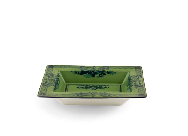 RECTANGULAR CHANGE TRAY MALACHITE Oriente Italiano-2