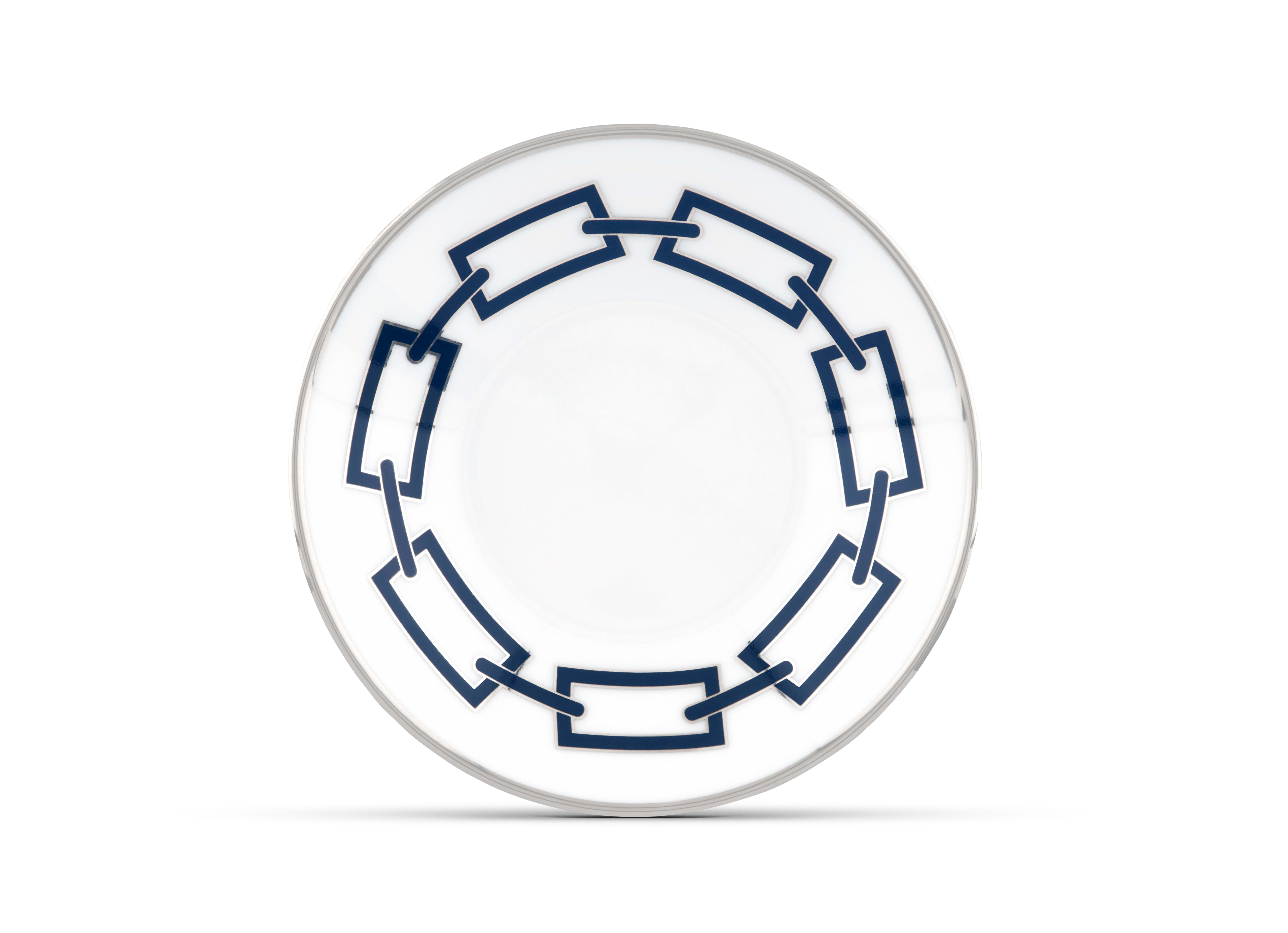 Azalea pink soup plate in porcelain | GINORI 1735