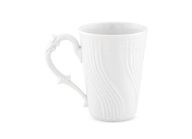 TALL MUG WHITE Vecchio Ginori-3