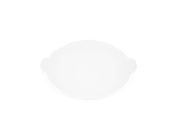 PIATTO TORTA BIANCO Antico Doccia-2
