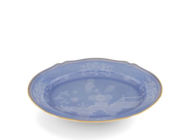 OVAL PLATTER PERVINCA Oriente Italiano-2