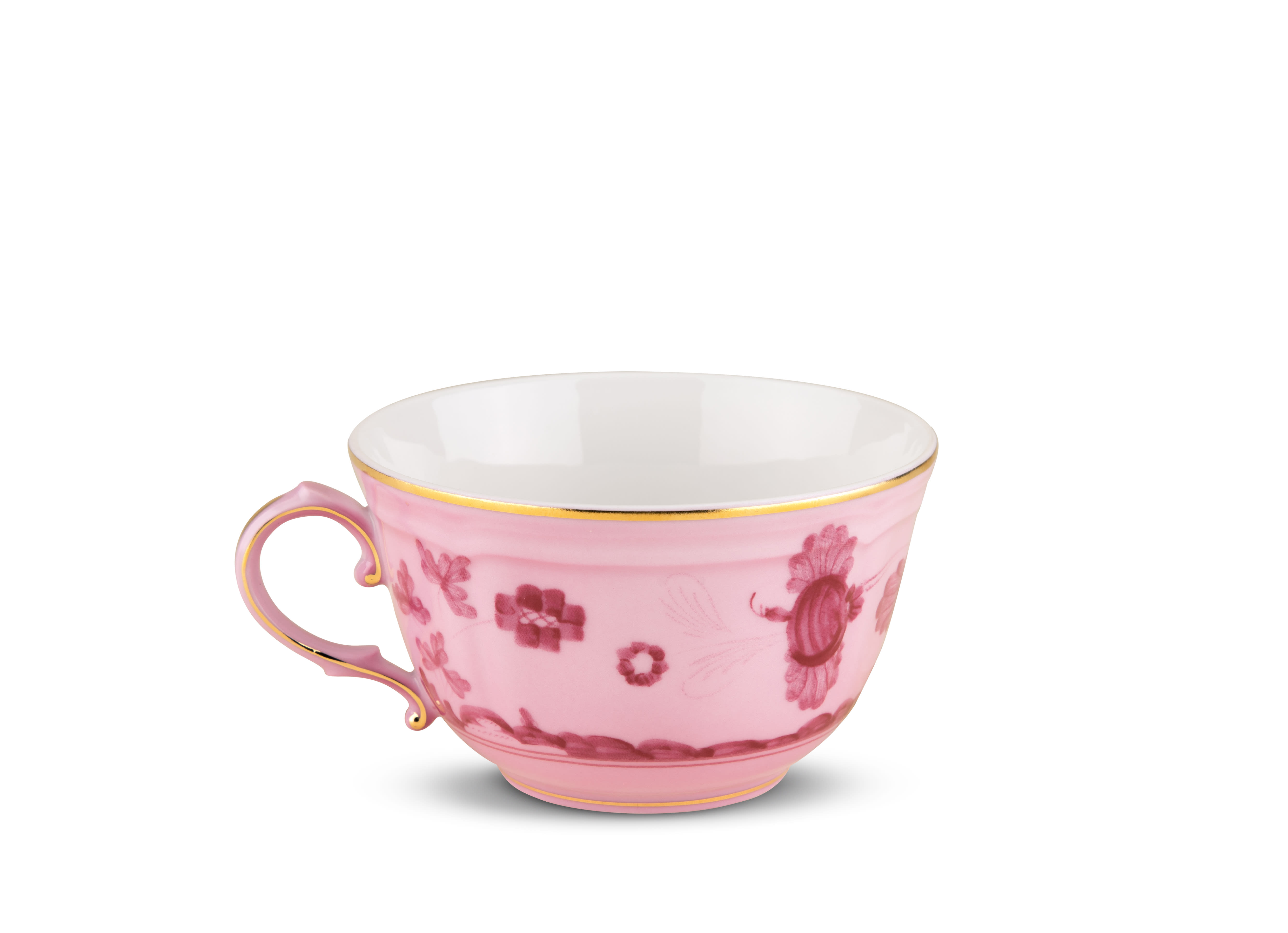 Mauve porcelain tea cup | GINORI 1735