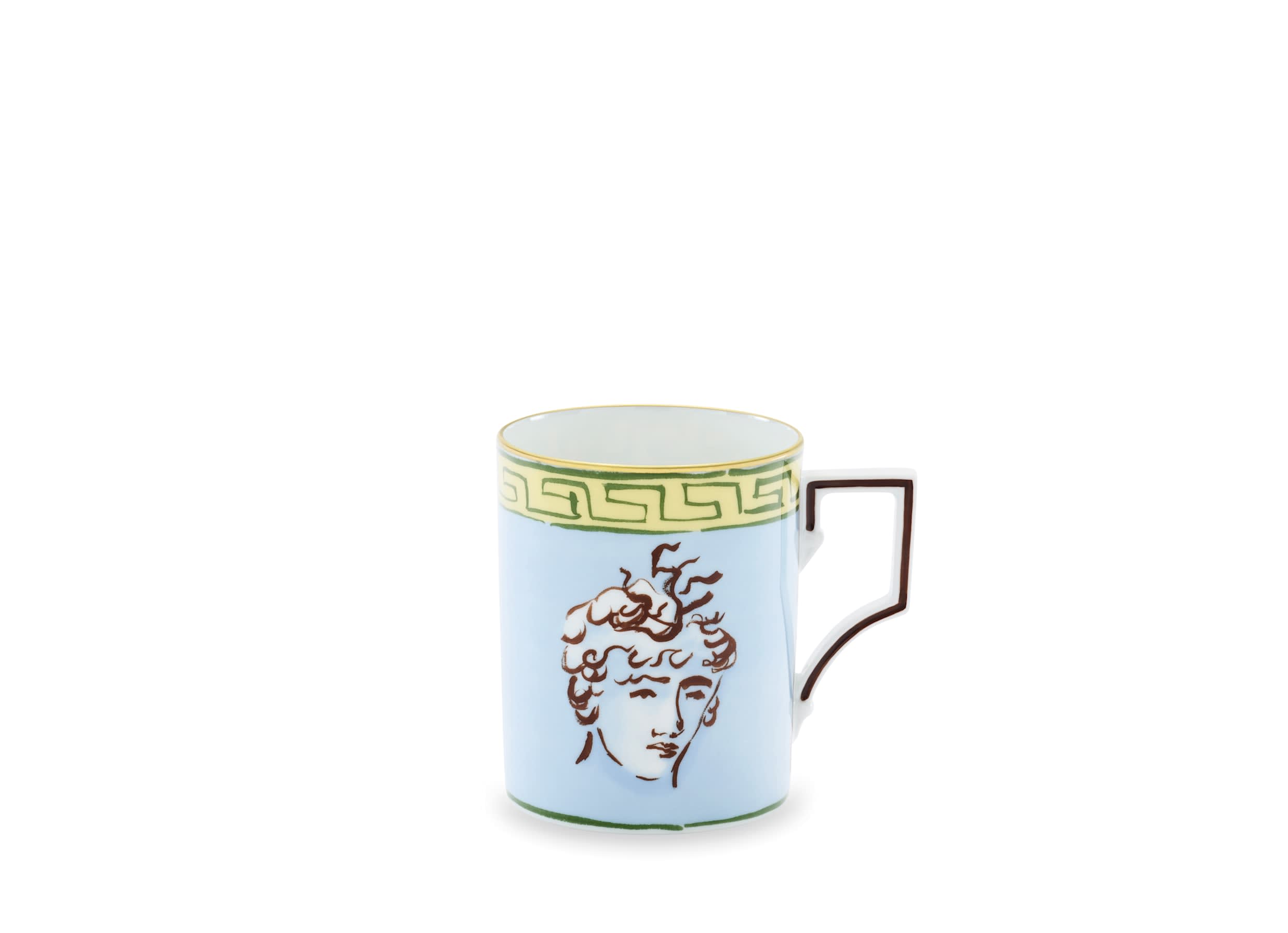 Tea set for two Pine Green | Viaggio Di Nettuno | GINORI 1735