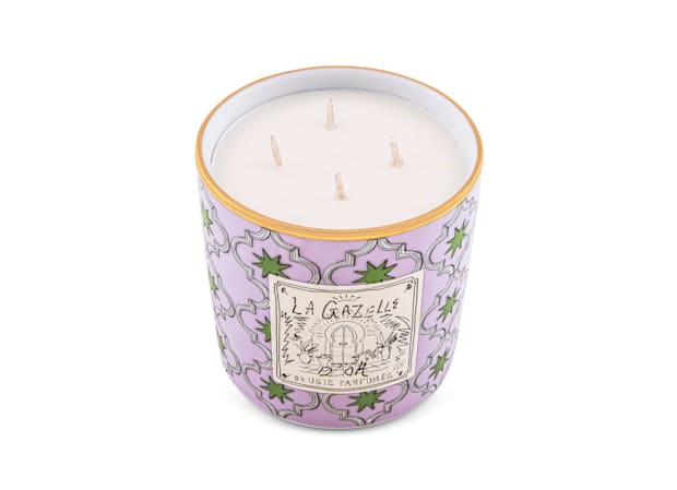 GRANDE BOUGIE PARFUMÉE LA GAZELLE D'ORProfumi Luchino-2