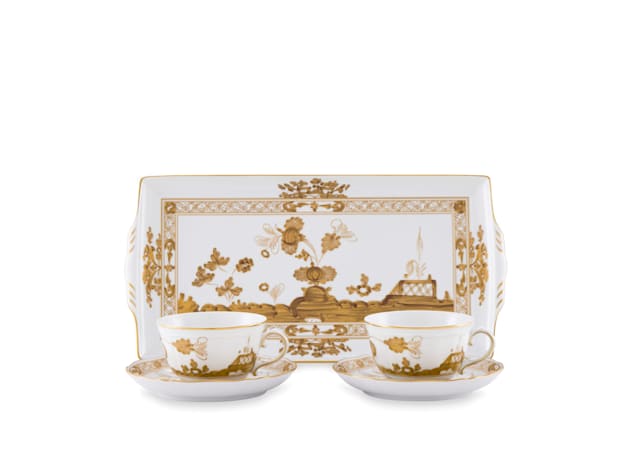 TEA SET FOR TWO WITH TRAY | GINORI 1735