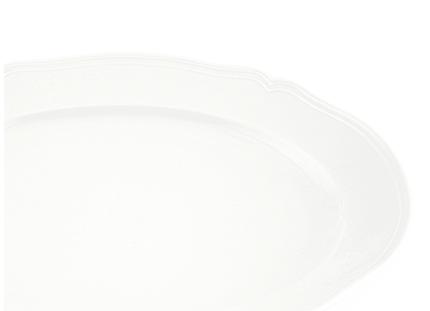 LARGE OVAL PLATTER WHITE Antico Doccia-3