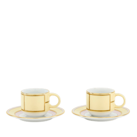 Diva ESPRESSO SET FOR TWO GIALLO