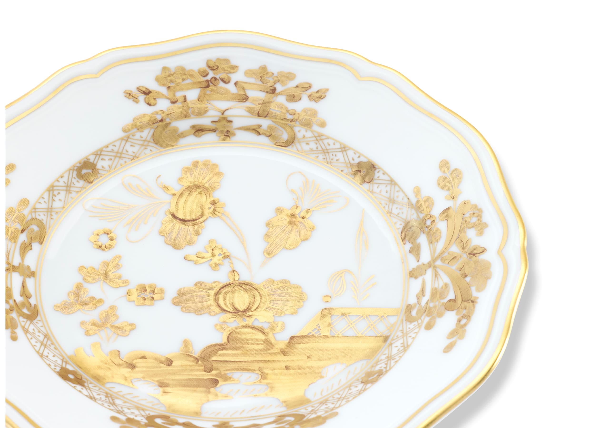 Aurum Bread Plates | Oriente Italiano | GINORI 1735
