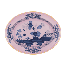 Albus-white porcelain oval platter | Ginori1735 | GINORI 1735