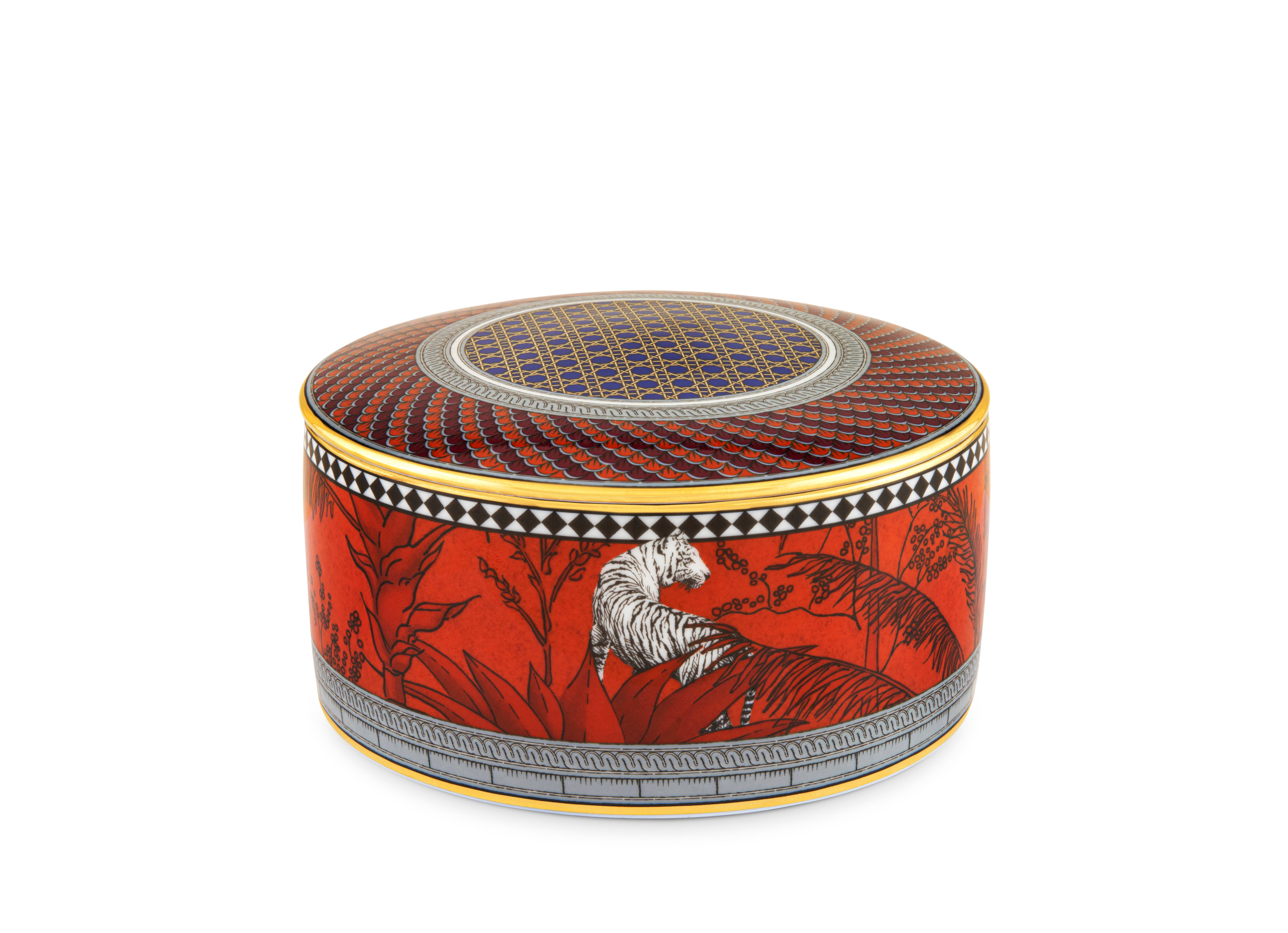 Tiger Trinket Box - Personalizable | GINORI 1735