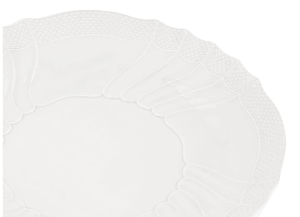 LARGE ROUND PLATTER WHITE Vecchio Ginori-3