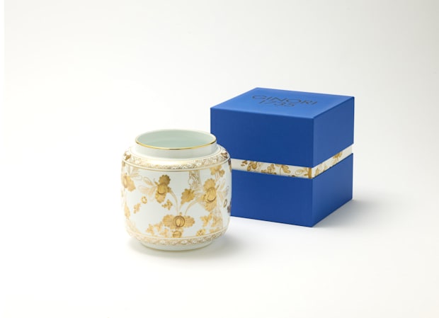 CANDLEHOLDER VASE AURUM Oriente Italiano-7