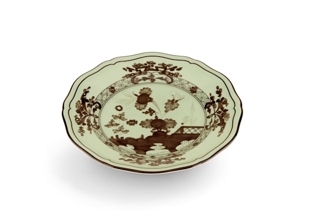 Barium-green porcelain bread plates | GINORI 1735
