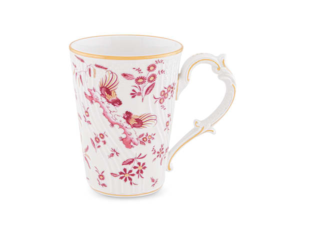 Magenta red mug | Oro Di Doccia | Ginori1735 | GINORI 1735