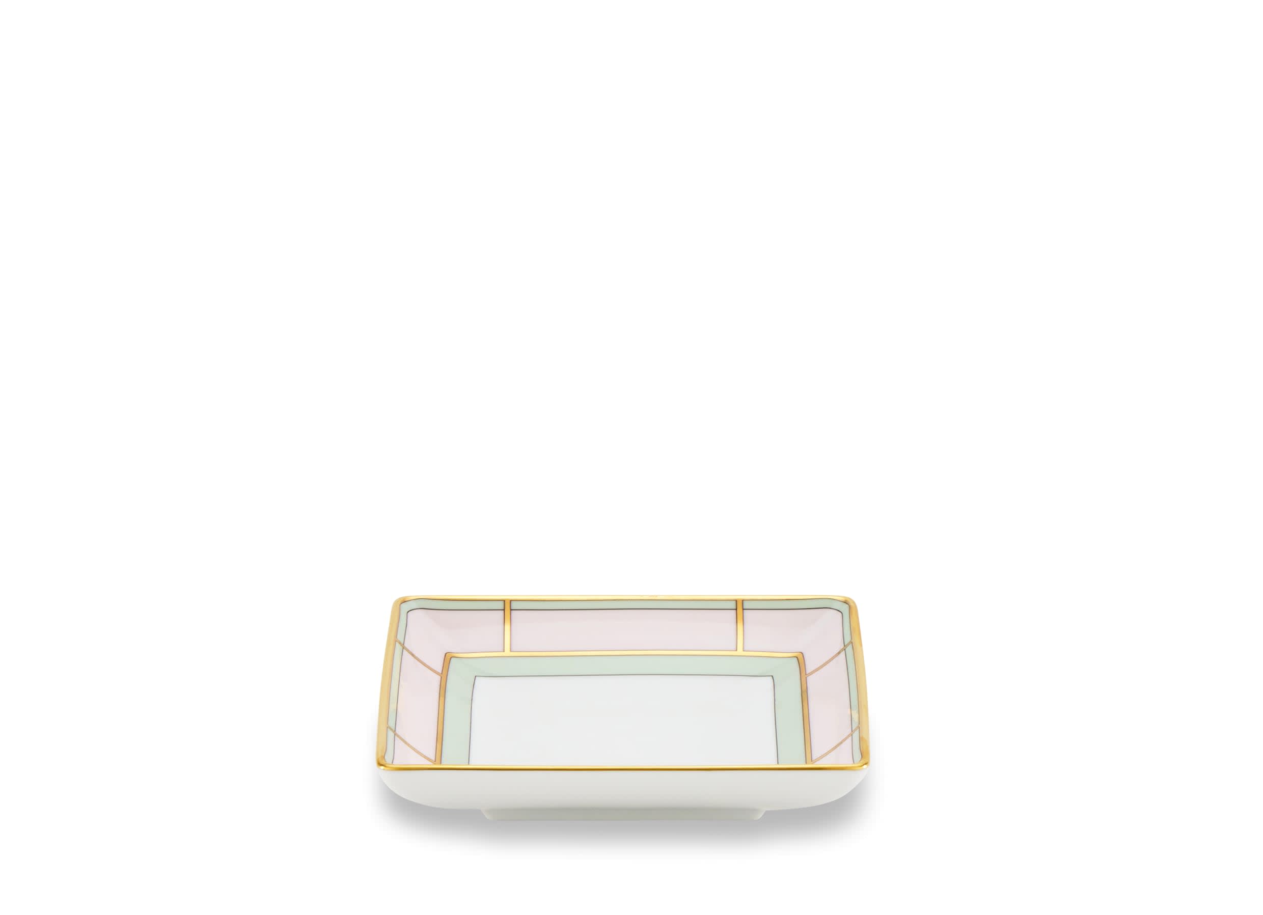 スクエアトレイ 13.5cm ローザ | GINORI 1735