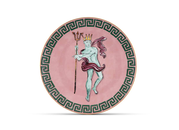 Centerpiece and Charger Plate - Pink - Il viaggio di Nettuno