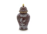 GRAND VASE POTICHE CASTAGNA Oriente Italiano-3