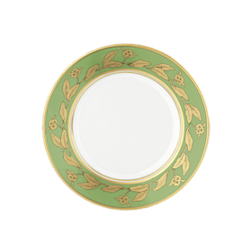 thumbnail image 2 of Richard Ginori 1735 Oriente Italiano Malachite Flat Plate 10.43” – Porcelain 2 of 3