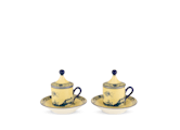 ESPRESSO SET FOR TWO CITRINO Oriente Italiano-1