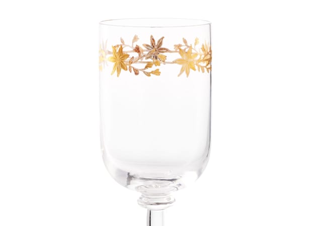 WATER GOBLETS GOLD THREAD CRYSTALMarchese-3