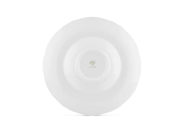 LARGE SOUP PLATE WHITE Antico Doccia-4