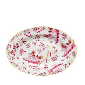 Oro Di Doccia LARGE OVAL PLATTER MAGENTA