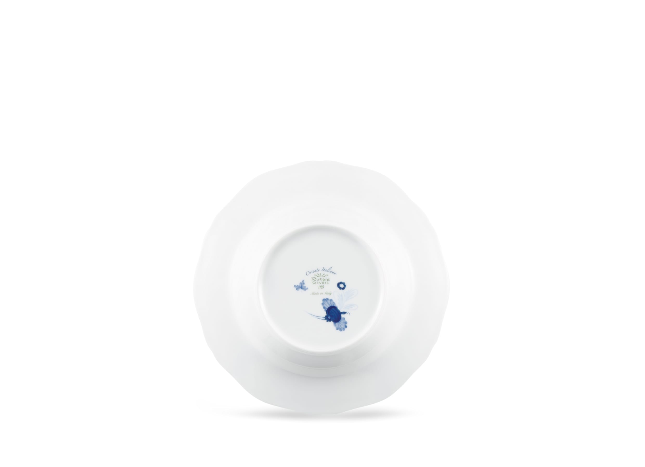 Soup plate Indaco | Oriente Italiano | GINORI 1735