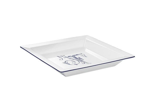 large change tray blu cobalto - personalizableCorona Monogram-2