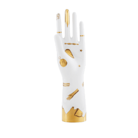 Arte di Gio Ponti MANO TRIONFO ITALIANO WHITE - GOLD