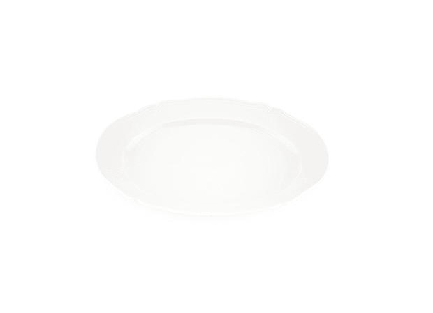 LARGE OVAL PLATTER WHITE Antico Doccia-2