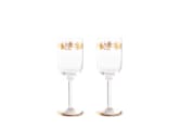 WATER GOBLETS GOLD THREAD CRYSTALMarchese-2
