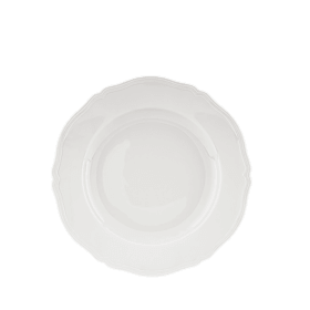 Antico Doccia PLAT DE SERVICE ROND BLANC