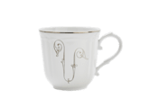 MUG CORONA MONOGRAM PLATINO PLATINO Corona Monogram Mugs-1