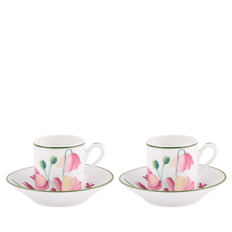 Florenza SERVIZIO DA CAFFÈ PER DUE MALVA