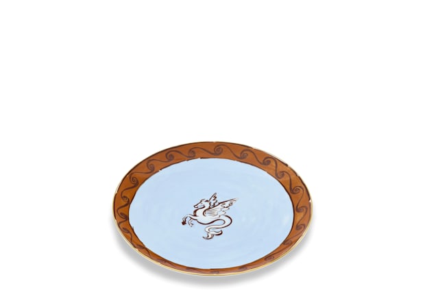 CENTERPIECE AND CHARGER PLATE Terracotta Il viaggio di Nettuno-2