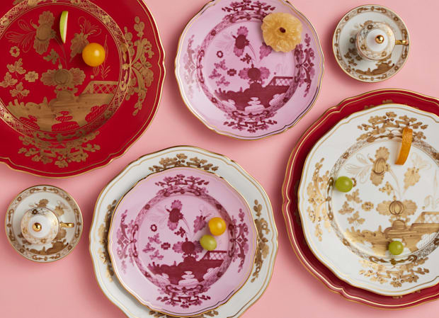 Porcelain table set for two | Shades of romance | GINORI 1735