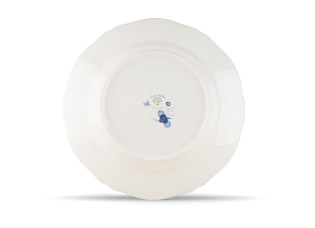 Periwinkle-blue porcelain round platter | Ginori1735 | GINORI 1735