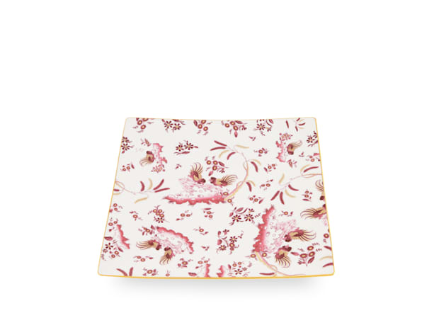 SQUARE PLATE MAGENTA Oro Di Doccia-2