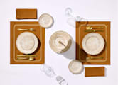 SERVIETTES DE TABLE EN LIN COGNAC Orlis-6