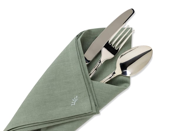 LINEN NAPKINS SALVIA Orlis-3