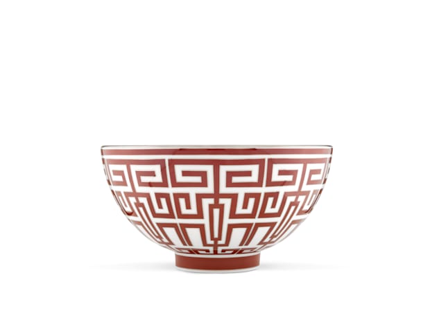GIO PONTI BOWL SCARLATTO Labirinto-3