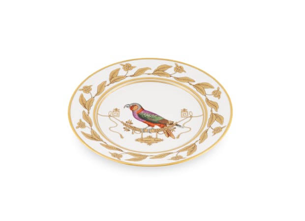DESSERT PLATE PERROQUET NESTORVoliere-2