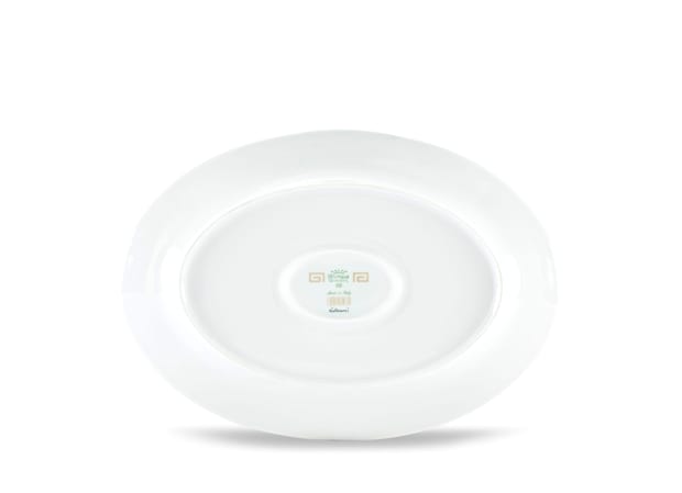 OVAL PLATTER CACHEMIRE Labirinto-4