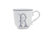 MUG LETTRE R BLU Corona Monogram Mugs-1