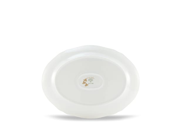 PLAT DE SERVICE OVALE AURUM Oriente Italiano-5